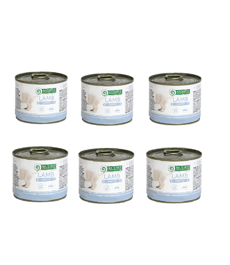 Nature's Protection Puppy Lamb 6x200g
