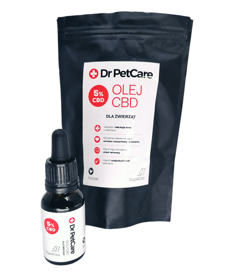 Dr Petcare Olejek CBD 5% kurczak 15ml