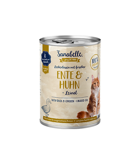 Sanabelle Adult with fresh Duck & Chicken 400g