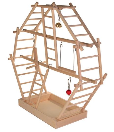 Plac zabaw dla ptaka - 44x44x16cm