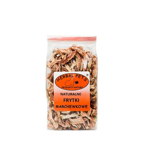 Naturalne frytki marchewkowe 100g