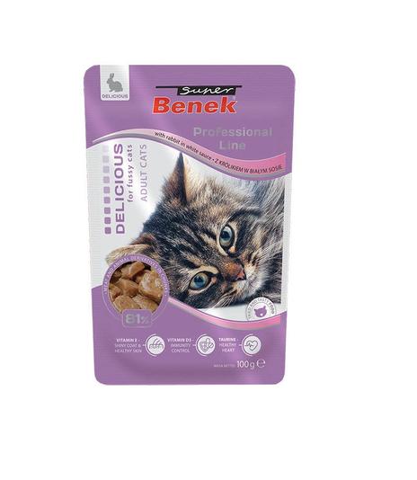 Super Benek Delicious królik w białym sosie 100g