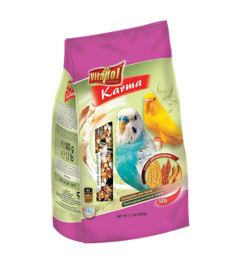 Karma dla papugi falistej - 500g (worek)