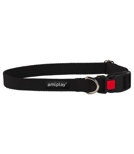 Obroża regulowana z blokadą Cotton S