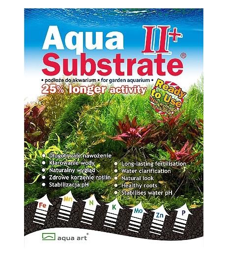 Aqua Substrate II+ - 5,4kg - czarne i brązowe