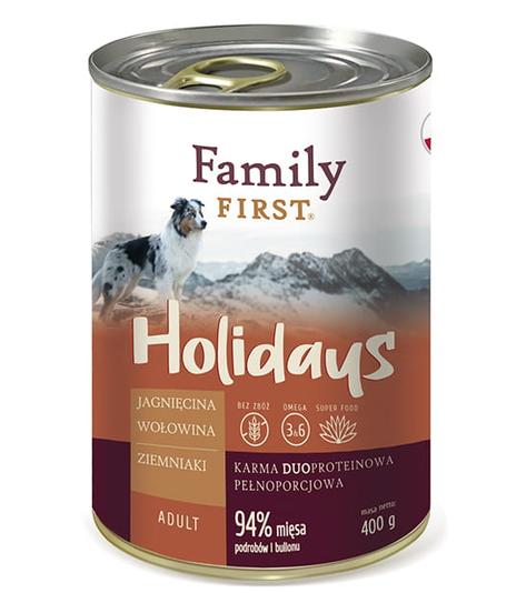Family First Holidays Jagnięcina i wołowina 400g