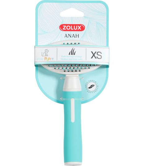 Miękka szczotka z wysuwanymi igłami dla szczeniąt Anah