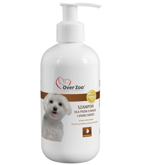 Szampon dla psów o białej i jasnej sierści 250ml