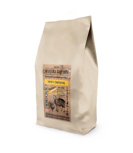 Wiejska Zagroda indyk z jagnięciną 20kg