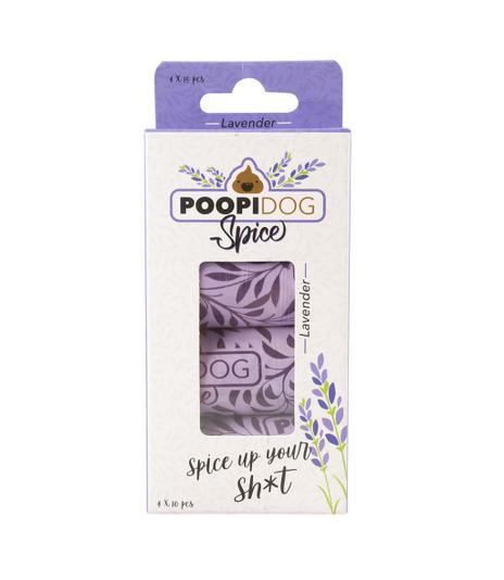 Woreczki na odchody Spice lavender 4x15 szt