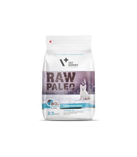 Raw Paleo Puppy Large Turkey 2,5kg