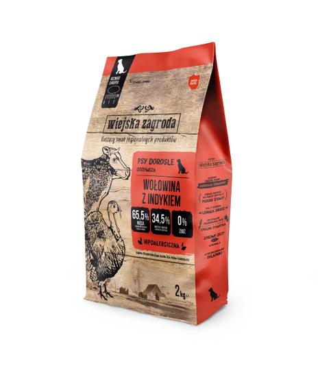 Wiejska Zagroda Wołowina z indykiem 2kg