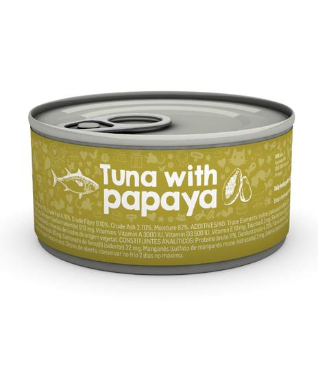 Naturea Tuna with papaya 85g