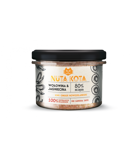 Nuta Kota Wołowina i jagnięcina 200g