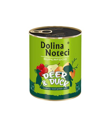 Dolina Noteci Superfood Jeleń i kaczka 800 g