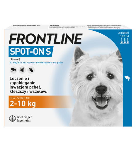 Frontline Krople Spot On S  (2-10kg)