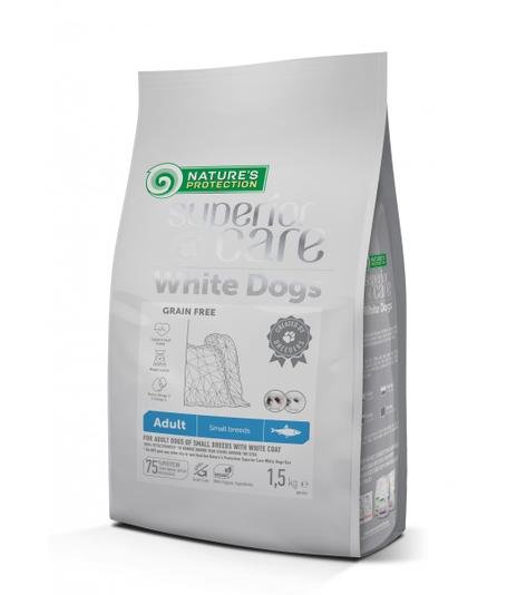 Nature's Protection Superior Care White GF Adult Small Herring 1,5kg
