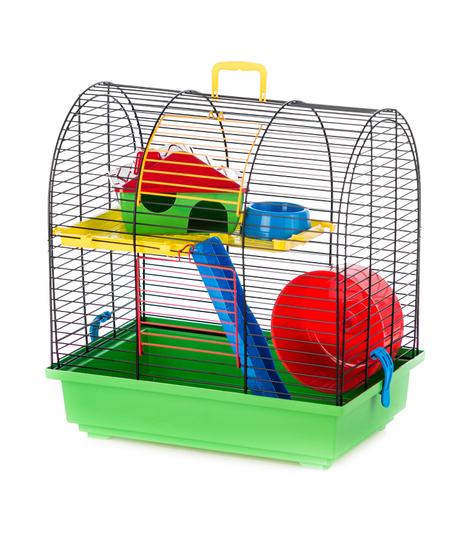 Klatka dla gryzoni Grim II Color + Plastic