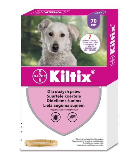 Obroża Kiltix - dla dużych psów - 70cm