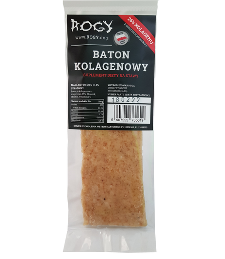 Rogy Baton kolagenowy 30g