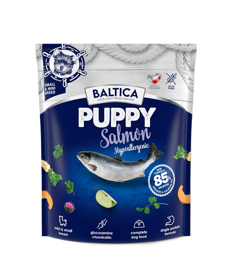 Baltica Puppy Salmon Hypoallergenic S 1kg