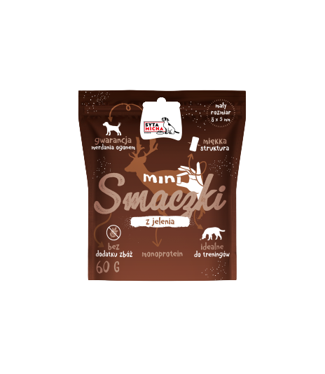 Mini smaczki z jelenia 60g