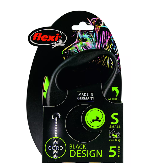 Flexi Black Design S 5m linka