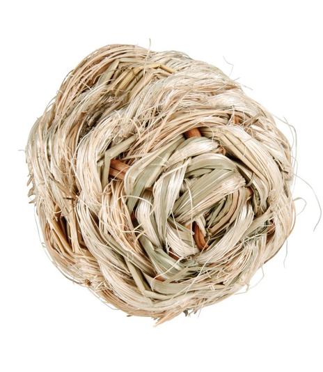 Piłka z trawy z dzwonkiem - 6cm