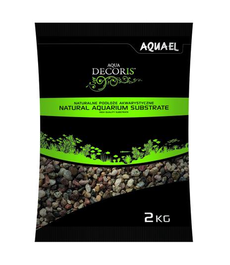 Natural Multicolored Gravel 3-5mm 2kg