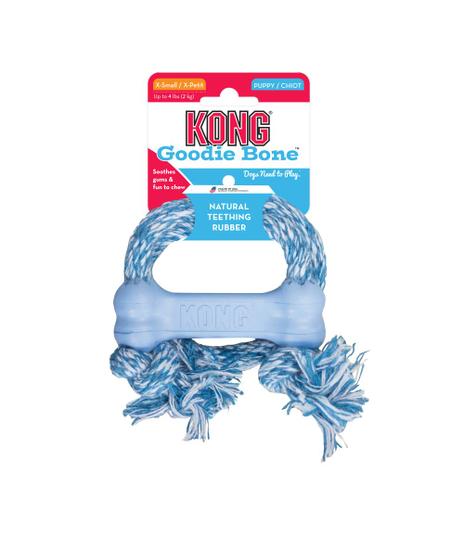 Puppy Goodie Bone with Rope XS Kong