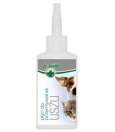 Płyn do przemywania uszu dla psów i kotów - 75ml