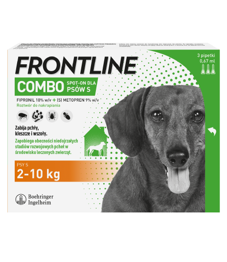 Frontline Krople Combo S (2-10kg)