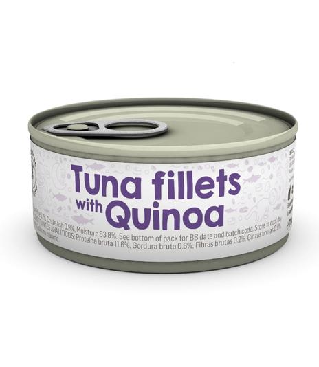 Naturea Tuna fillets with Quinoa 70g