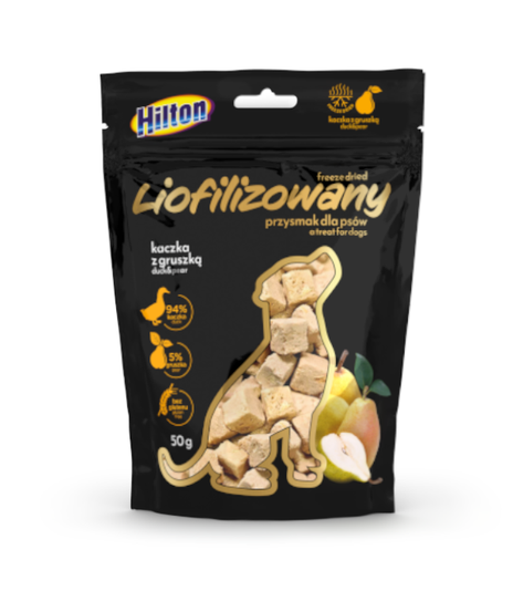 Hilton Liofilizowana kaczka z gruszką 50g