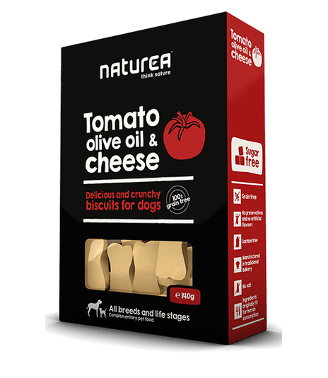 Naturea Biszkopty Pomidory z Oliwą z Oliwek i Serem 140g
