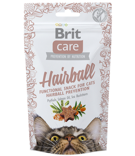 Brit Care Cat Snack Hairball 50g
