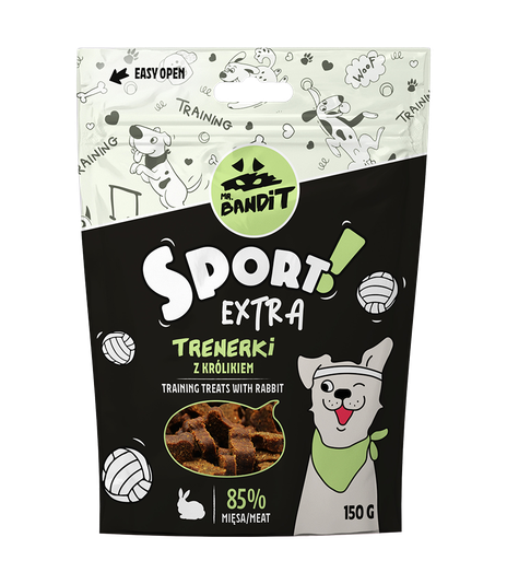 Mr. Bandit Sport Extra Trenerki z królikiem 150g