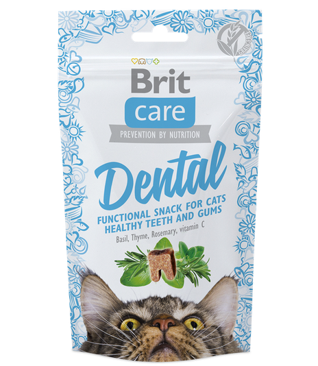 Brit Care Cat Snack Dental 50g