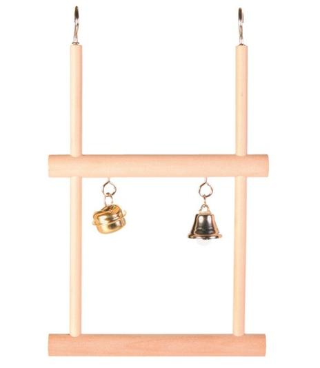 Podwójna huśtawka z dzwonkami - 12x20cm