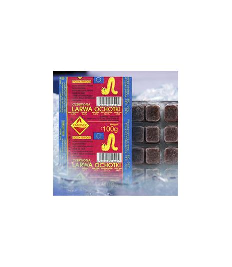 Ochotka mrożona - 100g - czerwona larwa ochotki