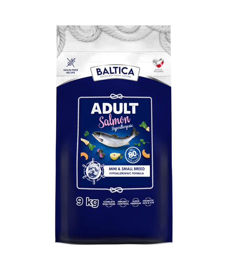 Baltica Salmon Hypoallergenic Small & Mini 9kg