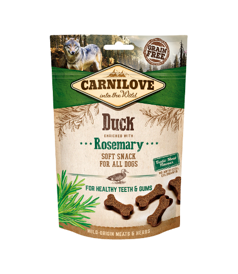 Carnilove Soft Snack Duck & Rosemary - 200g