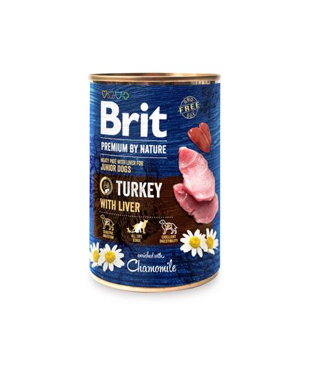 Brit Premium by Nature Junior Turkey & Liver 800g