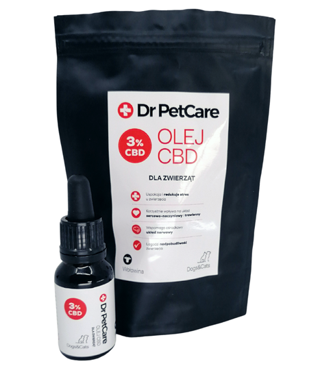 Dr Petcare Olejek CBD 3% wołowina 15ml