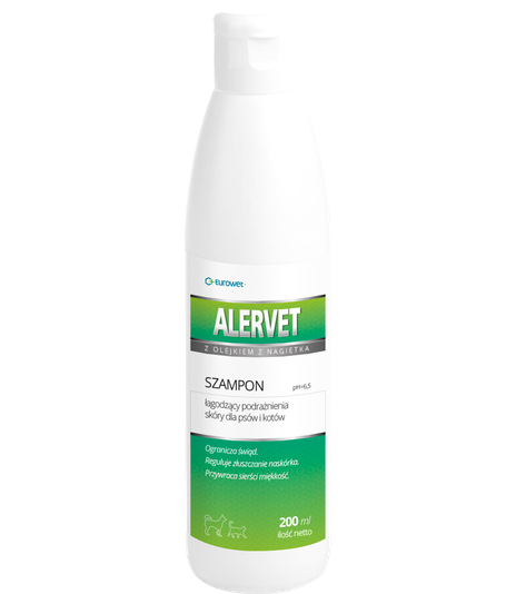 Alervet - Szampon łagodzący podrażnienia - 200ml