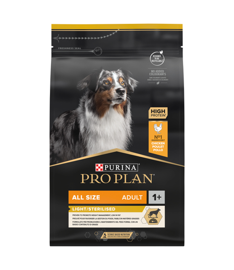 Purina Pro Plan Adult Light / Sterilised 3kg