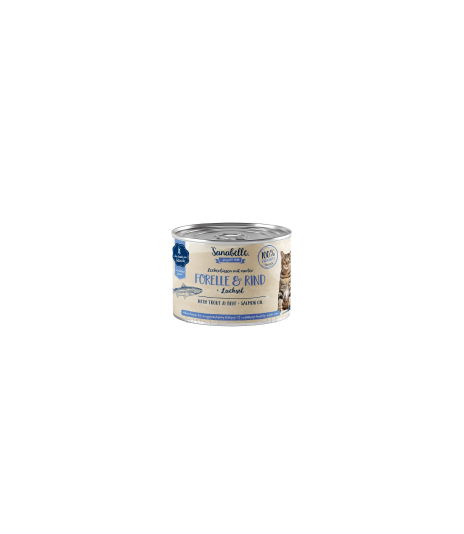 Sanabelle Adult with tender Trout & Beef 195g