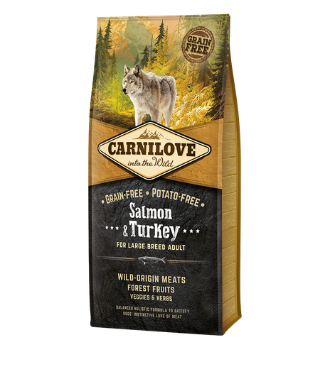 Carnilove Adult Large Salmon & Turkey - 12kg
