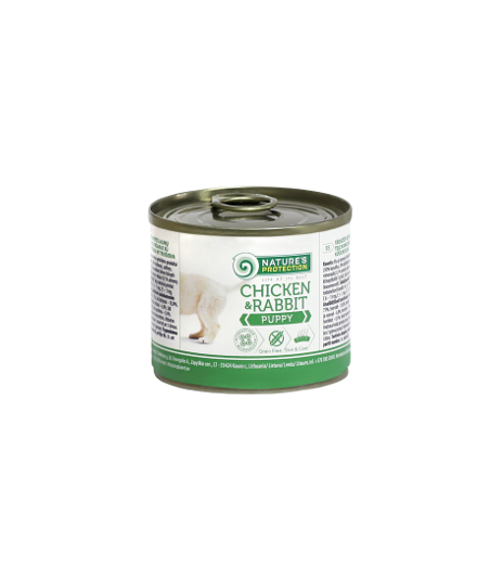 Nature's Protection Puppy Chicken Rabbit 200g
