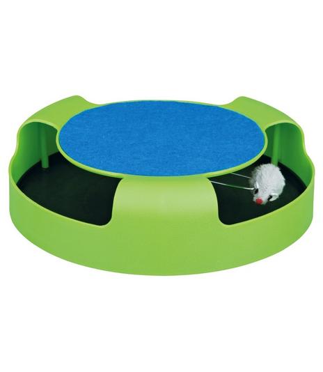 Tor z myszą - zabawka dla kota